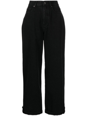

Straight-leg cut jeans, CHOCOOLATE Straight-leg cut jeans