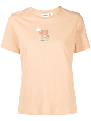 

Logo bear-print T-shirt, CHOCOOLATE Logo bear-print T-shirt