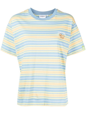 

Stripes short-sleeved T-shirt, CHOCOOLATE Stripes short-sleeved T-shirt