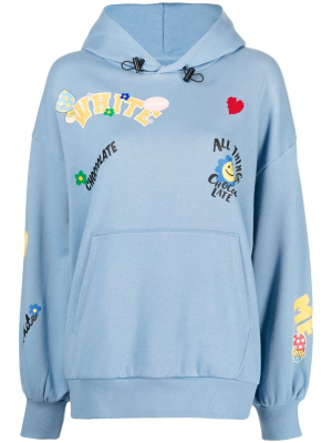 

All Things Chocolate print hoodie, CHOCOOLATE All Things Chocolate print hoodie
