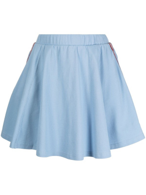 

Stripe-detail mini skirt, CHOCOOLATE Stripe-detail mini skirt