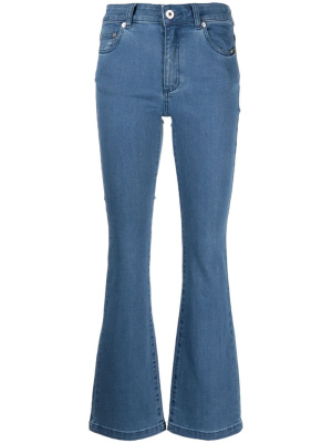 

High-waisted flared jeans, CHOCOOLATE High-waisted flared jeans