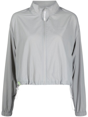 

Reflective-logo zipped jacket, CHOCOOLATE Reflective-logo zipped jacket