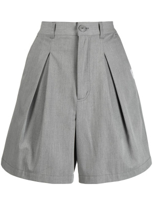 

Pleated high-waisted shorts, CHOCOOLATE Pleated high-waisted shorts