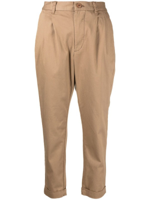 

Pleated cropped trousers, CHOCOOLATE Pleated cropped trousers