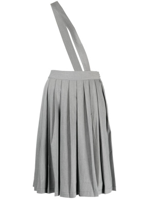 

Pleated knee-length skirt, CHOCOOLATE Pleated knee-length skirt