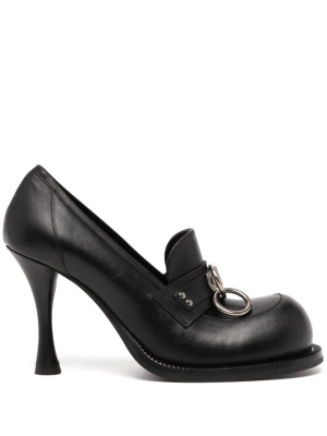 

100mm bulb-toe leather pumps, Martine Rose 100mm bulb-toe leather pumps