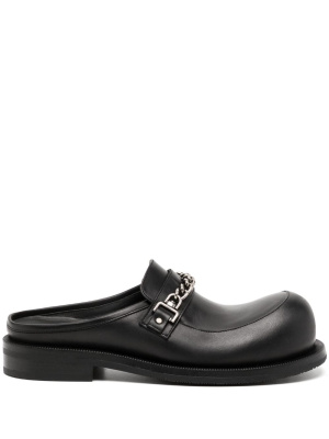 

Bulb-toe leather loafers, Martine Rose Bulb-toe leather loafers