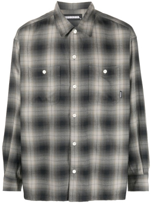 

Check-print long-sleeve shirt, Neighborhood Check-print long-sleeve shirt
