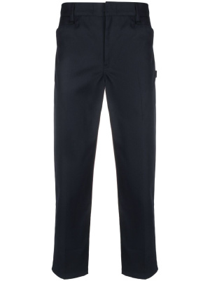 

Logo-patch cropped trousers, Neighborhood Logo-patch cropped trousers