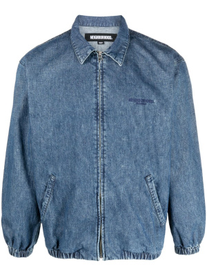 

Zip-front denim jacket, Neighborhood Zip-front denim jacket