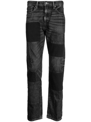 

Patch-detail washed-denim jeans, Neighborhood Patch-detail washed-denim jeans