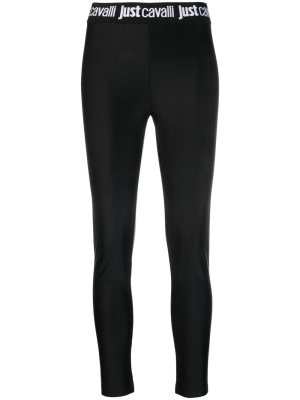 

Logo-print waistband leggings, Just Cavalli Logo-print waistband leggings