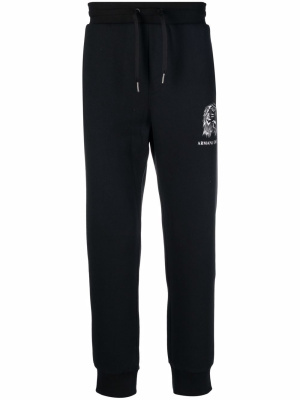 

Eagle-print track pants, Armani Exchange Eagle-print track pants
