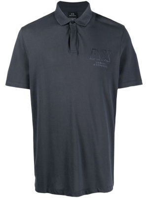

Logo-print polo shirt, Armani Exchange Logo-print polo shirt