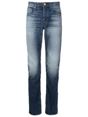 

Logo-patch slim-fit jeans, Armani Exchange Logo-patch slim-fit jeans
