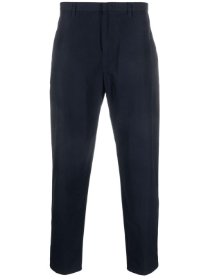 

Pressed-crease cotton chinos, Armani Exchange Pressed-crease cotton chinos
