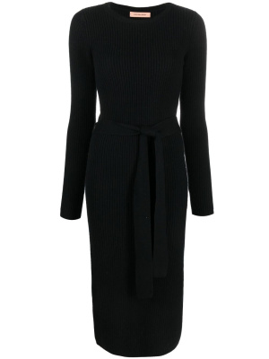 

Ribbed-knit midi dress, Yves Salomon Ribbed-knit midi dress