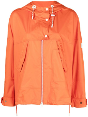 

Zip-up hooded parka, Yves Salomon Zip-up hooded parka