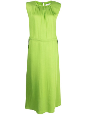 

Pleat-detail mid-length dress, Yves Salomon Pleat-detail mid-length dress