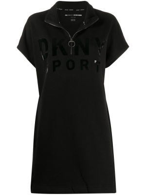 

Logo short-sleeve mini dress, DKNY Logo short-sleeve mini dress