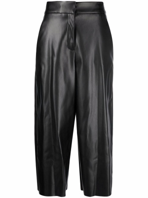 

Wide-leg cropped trousers, DKNY Wide-leg cropped trousers