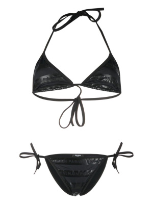 

Logo-print bikini, Balmain Logo-print bikini