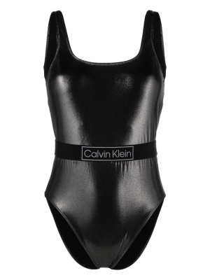 

Scoop-back metallic swimsuit, Calvin Klein Underwear Scoop-back metallic swimsuit