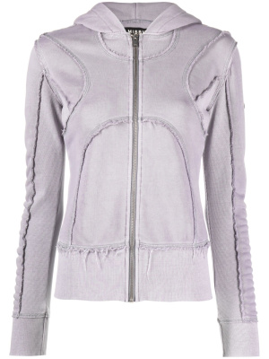 

Contrast-stitch cotton hoodie, MISBHV Contrast-stitch cotton hoodie