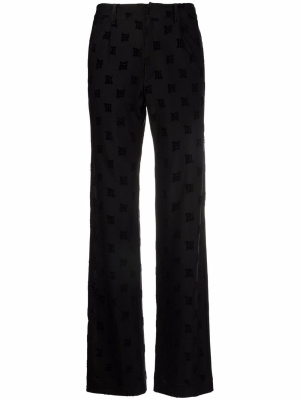 

Monogram-print straight trousers, MISBHV Monogram-print straight trousers