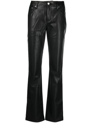 

Faux-leather straight-leg trousers, MISBHV Faux-leather straight-leg trousers