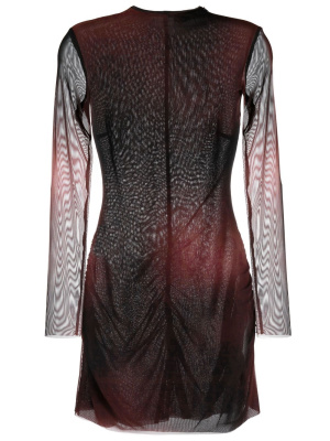 

Typewriter mesh minidress, MISBHV Typewriter mesh minidress