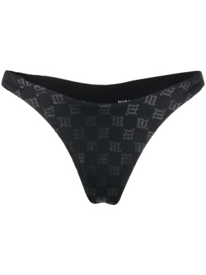 

Monogram-pattern bikini bottoms, MISBHV Monogram-pattern bikini bottoms