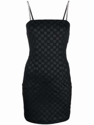 

Monogram-print minidress, MISBHV Monogram-print minidress