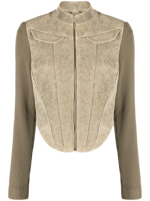 

Fitted leather jacket, MISBHV Fitted leather jacket