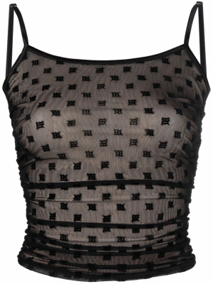 

Logo-print vest top, MISBHV Logo-print vest top