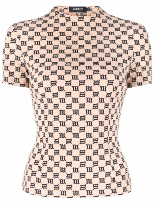 

Monogram-print T-shirt, MISBHV Monogram-print T-shirt
