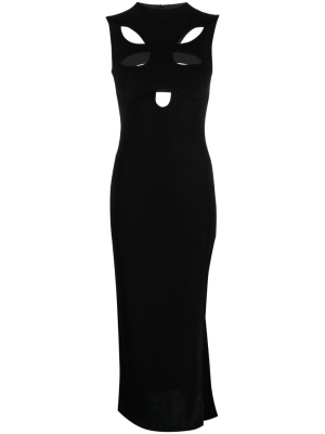 

Cut out-detailing midi dress, MISBHV Cut out-detailing midi dress