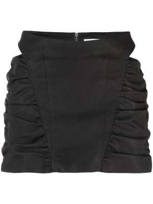 

Ruched cut-out mini skirt, MISBHV Ruched cut-out mini skirt