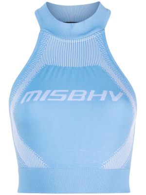 

Logo-print cropped top, MISBHV Logo-print cropped top