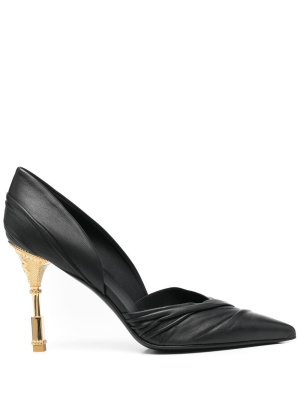 

Moneta 100mm leather pumps, Balmain Moneta 100mm leather pumps
