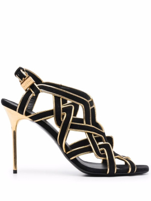 

Urania strappy sandals, Balmain Urania strappy sandals