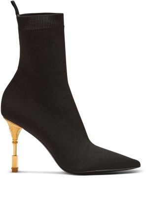

Moneta knitted ankle boots, Balmain Moneta knitted ankle boots