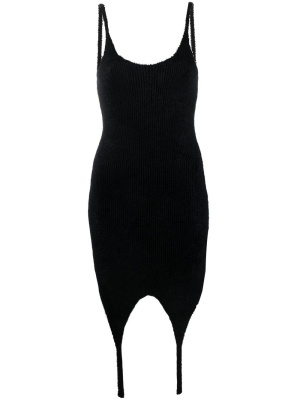 

Ribbed spaghetti dress, Balmain Ribbed spaghetti dress