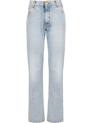

Mid-rise straight leg jeans, Balmain Mid-rise straight leg jeans