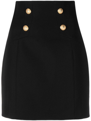 

Button-detail pencil skirt, Balmain Button-detail pencil skirt