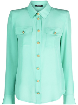 

Silk long-sleeve shirt, Balmain Silk long-sleeve shirt