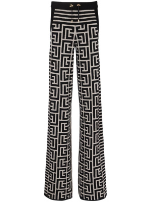 

Monogram flared track pants, Balmain Monogram flared track pants