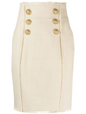 

High-waisted skirt, Balmain High-waisted skirt