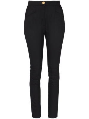 

High-waisted wool skinny trousers, Balmain High-waisted wool skinny trousers